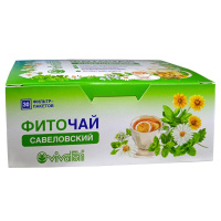 Фиточай Савеловский, Виватон (30 пакетиков) Фиточай Савеловский, Виватон (30 пакетиков)